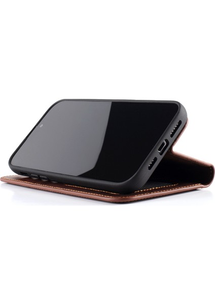 Magic Case iPhone 16 Pro Max Brick Deri Telefon Kılıfı fiyatları