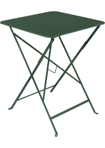 Bistro Yeşil Alüminyum Bahçe Masası