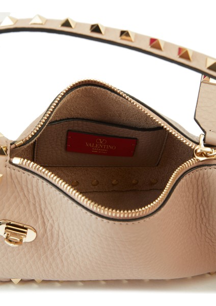 Rockstud Pudra Kadın Deri Çanta indirimleri
