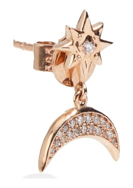 Venus Star Pırlantalı Kadın Altın Tek Küpe fiyatları