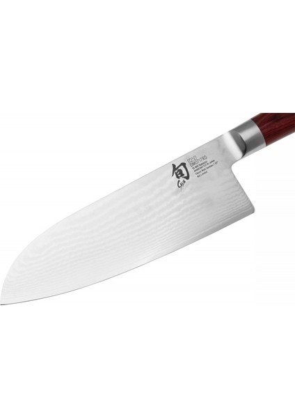 DM0717RD Shun Classic Limitli Kırmızı Santoku Geniş Şef Bıçağı fiyatları