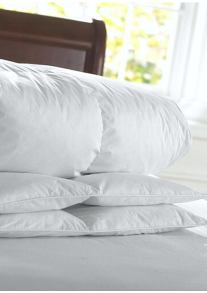 Nano Lüks Beyaz Pamuklu Battal Boy Otel Yorganı 235 x 215 cm fiyatları