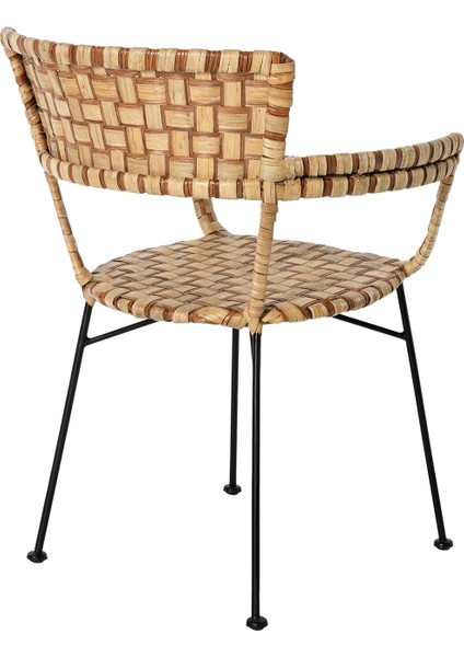 Jumber Natural Rattan Bahçe Sandalyesi fırsatları