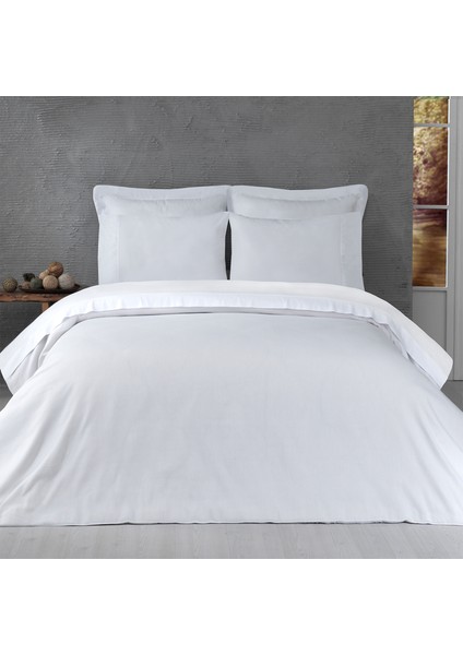 Ängsgranskog Beyaz %100 Pamuk Çift Kişilik Nevresim Takımı 200 x 220 cm fiyatları