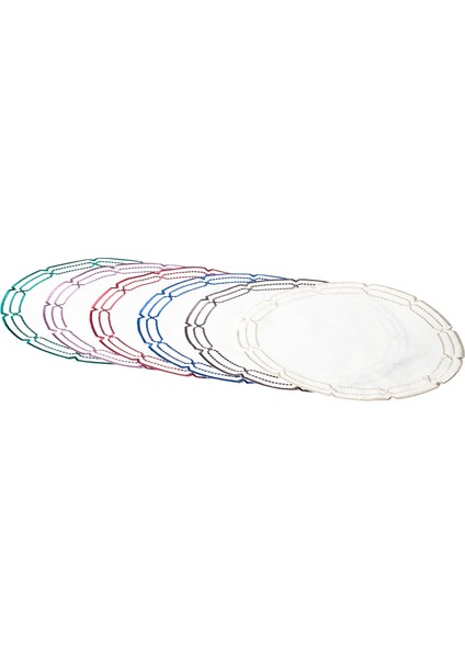 Lily 6'lı Renkli Amerikan Servis Seti 40X40 fiyatları