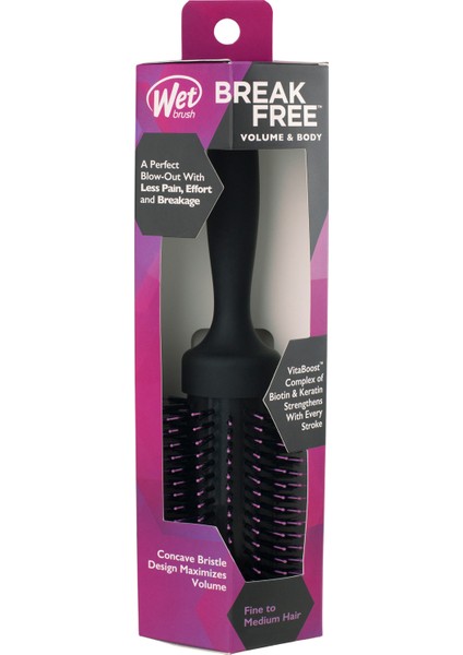 Volumizing Round Brush Ince Telli Saçlar Için Saç Fırçası indirimleri