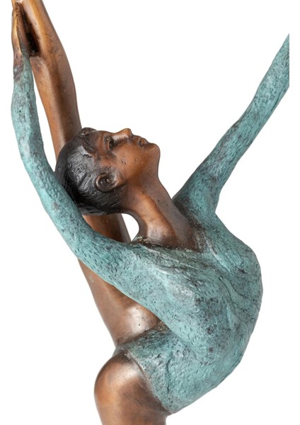 Dansçı Balerin Kız Bronz Metal Dekoratif Obje fiyatları