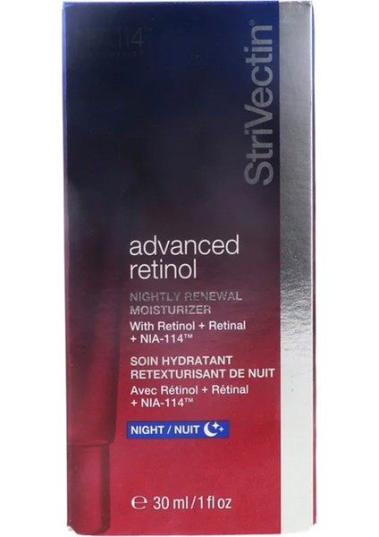 Advanced Retinol Nightly Yenileyici & Nemlendirici Yüz Kremi 30 ml fiyatları