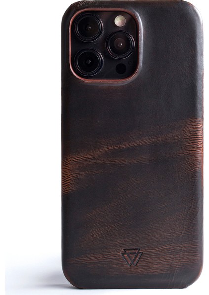Full Wrap iPhone 16 Plus Magsafe Uyumlu Dark Brown Deri Telefon Kılıfı fiyatları