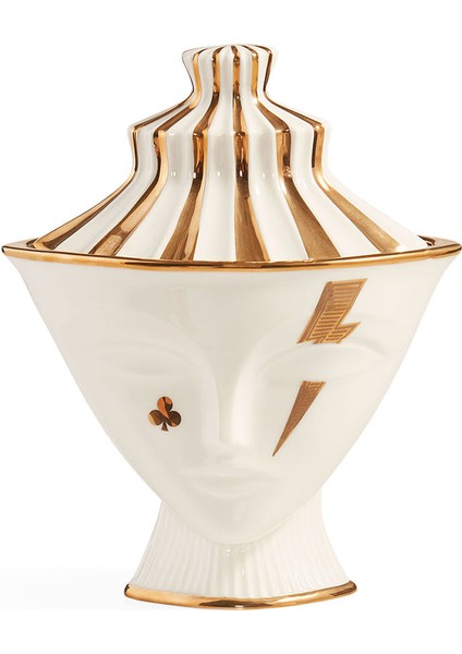 Gilded Muse Giuliette Porselen Dekoratif Kutu