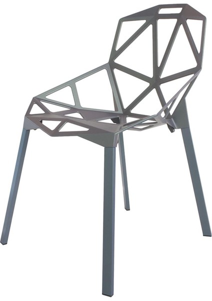 One Gri Alüminyum Kolsuz Sandalye fiyatları