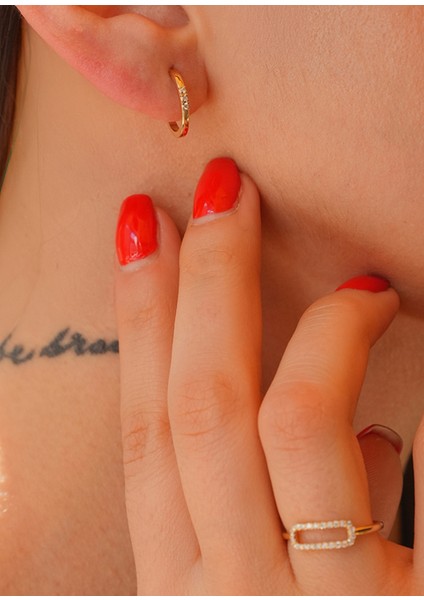 Dikdörtgen Pırlanta Taşlı 14 Ayar Altın Unisex Yüzük modelleri