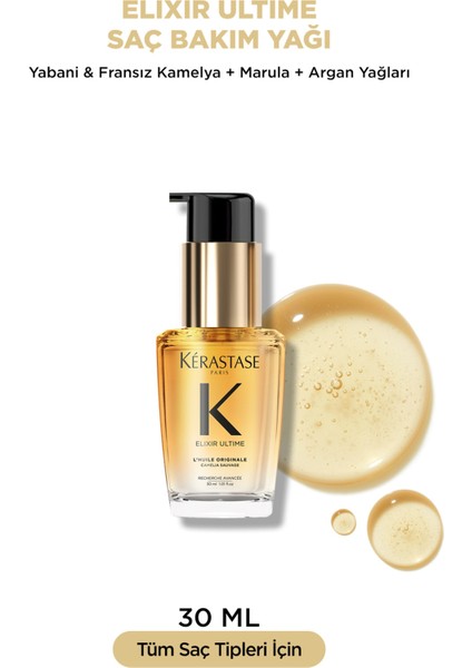 Elixir Ultime L'huile Originale Saç Yağı 30 ml modelleri