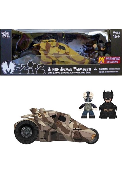 Batman Dkr Mez-Itz Batman Bane Tumbler Figür Seti