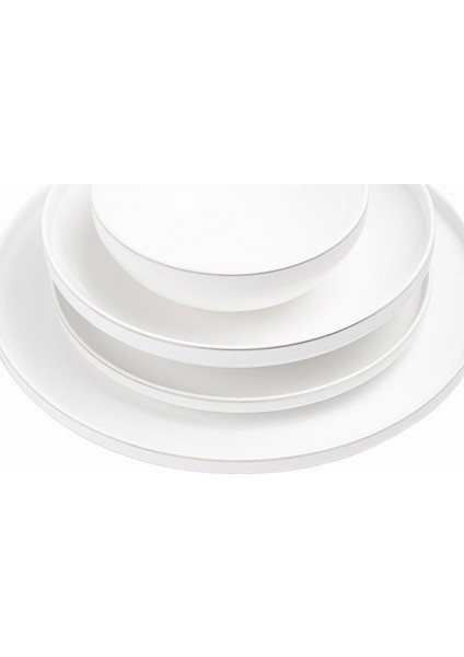Silver Modern Porselen 6 Kişilik 29 Parça Yemek Takımı fiyatları