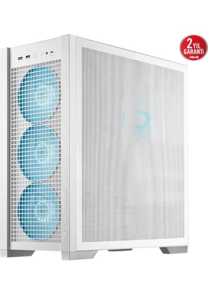 GT302 Tuf Gaming Argb Tempered Glass Beyaz USB 3.2 E-Atx Mid Tower Bilgisayar Kasası 90DC00I3-B19000 fiyatları