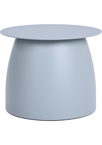 Wo Manta Açık Gri Alüminyum Bahçe Sehpası