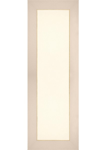 Pure Harmony Krem & Bej Kumaş Üzerine Altın Renk Işlemeli Runner 150X50 cm