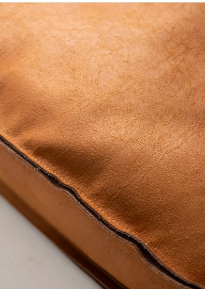 Ruston Karamel Nubuk Kumaş Façalı Kırlent 55 x 55 cm fiyatları