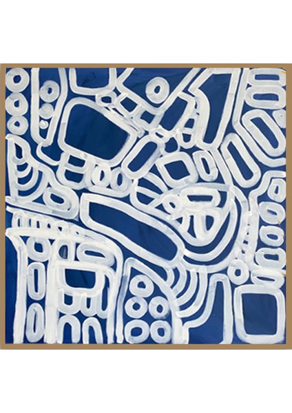 Medi Shapes Akrilik El Yapımı Tablo