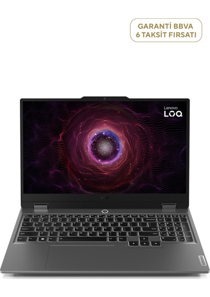 Loq 15ARP9 Amd Ryzen 7-7435HS 12GB Ram Ddr5 1tb SSD RTX4050 6gb 15.6'' Fhd 144Hz Freedos Gaming Laptop 83JC00E3TR