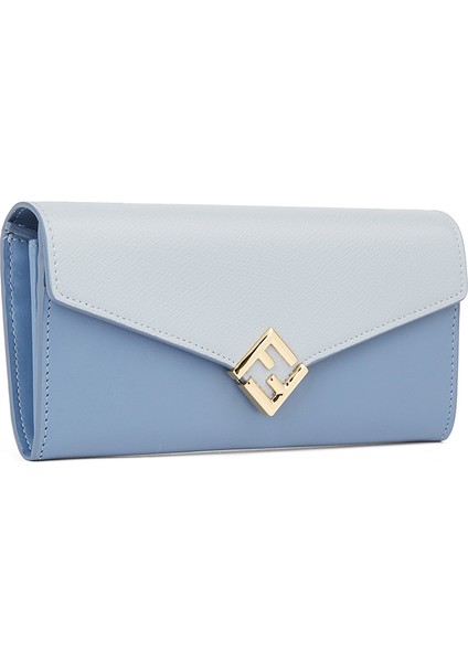 Ff Diamonds Continental Mavi Kadın Çanta modelleri