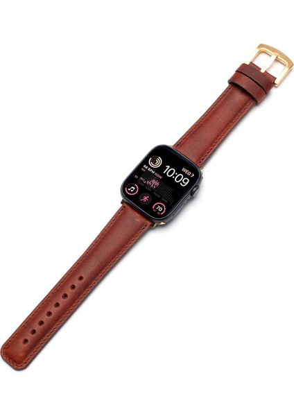 Apple Watch 38/40/41 mm Brick Deri Akıllı Saat Kordon fiyatları