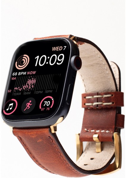 Apple Watch 38/40/41 mm Brick Deri Akıllı Saat Kordon fırsatları