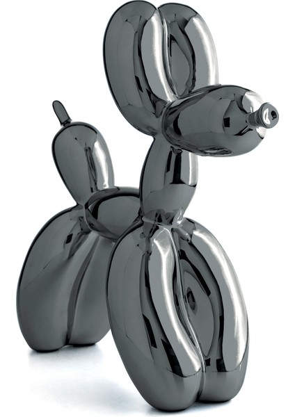 Jeff Koons Balloon Dog Siyah Heykel