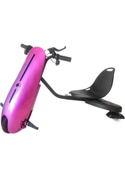 Drift Car Street Dance Pembe Elektrikli Kaykay Scooter