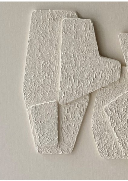 Beige Akrilik El Yapımı 4'lü Tablo 40X40 cm fırsatları