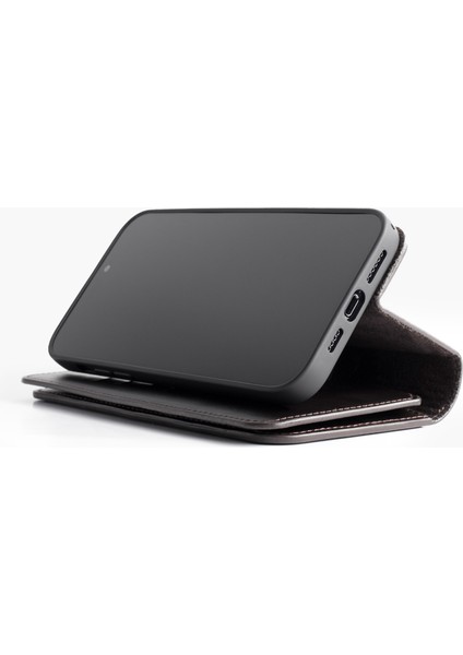 Multi Wallet iPhone 16 Dark Brown Deri Telefon Kılıfı fırsatları