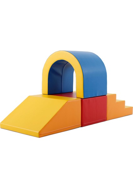 Tunnel Multi Color Yumuşak Aktivite ve Oyun Seti