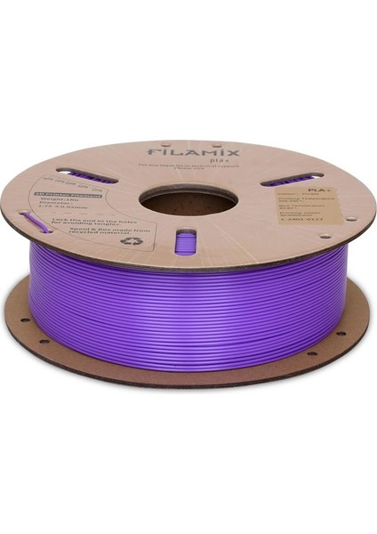 Pla+ Mor Filament 1.75MM 1kg Urhanshop Güvencesiyle modelleri