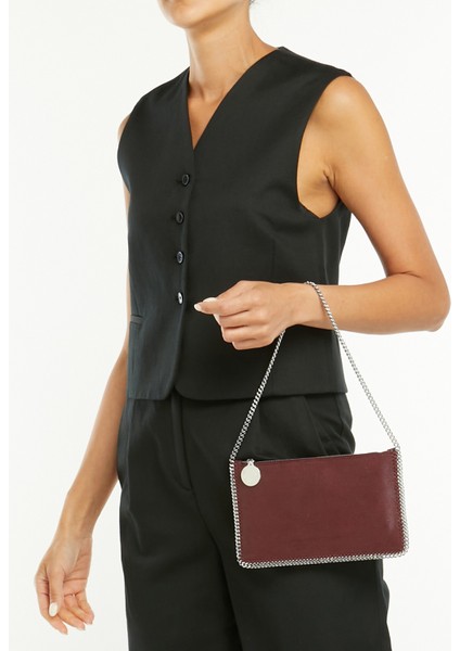 Falabella Pochette Bordo Kadın Çanta fiyatları