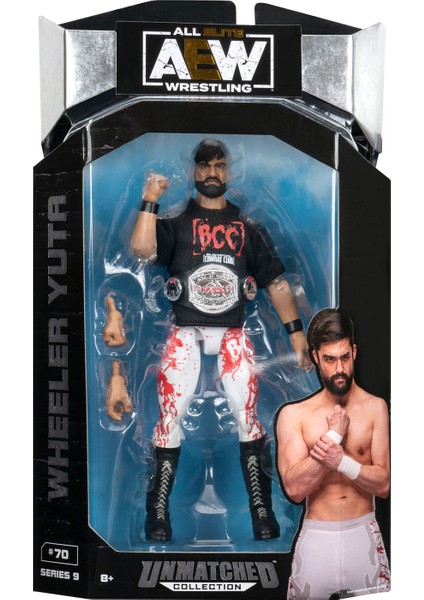 All Elite Wrestling Karakterleri Model Aksiyon Figürler S9 Wheeler Yuta 70 Karakter Figür Oyuncak indirimleri