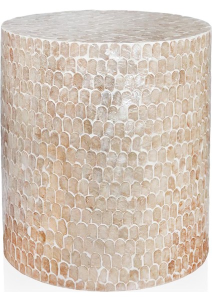 Sedef Tabure & Yan Sehpa 35X40 cm