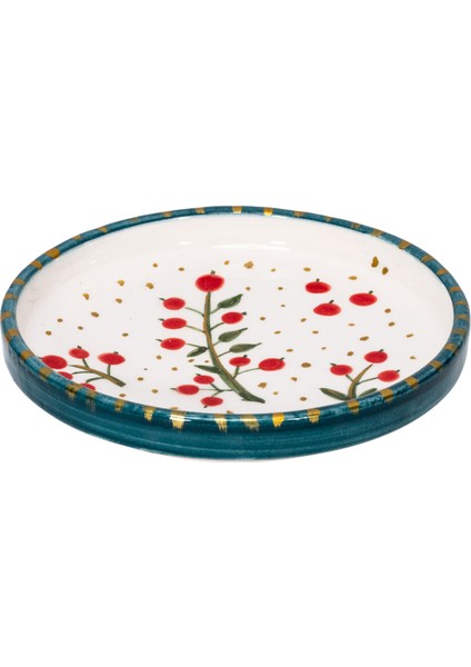 Xmas Cherry Berry Handmade Seramik Mini Tabak fiyatları