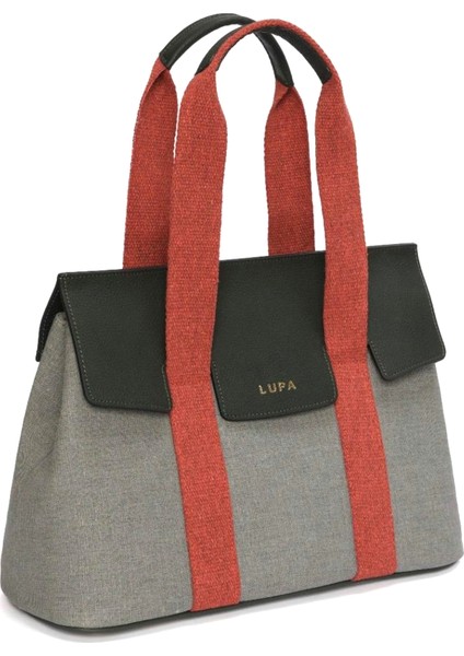 Sienna Yeşil Kanvas Kadın Omuz Çantası