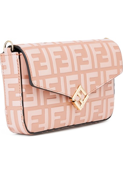 Pembe Kadın Deri Çanta modelleri