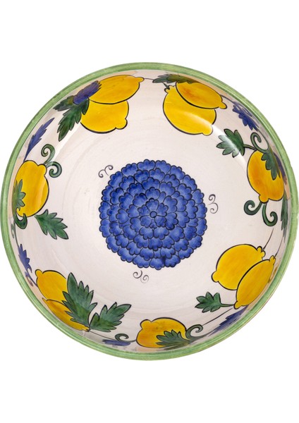 Amalfi Coast Collection Kırmızı Handmade Seramik Salata Kasesi fiyatları