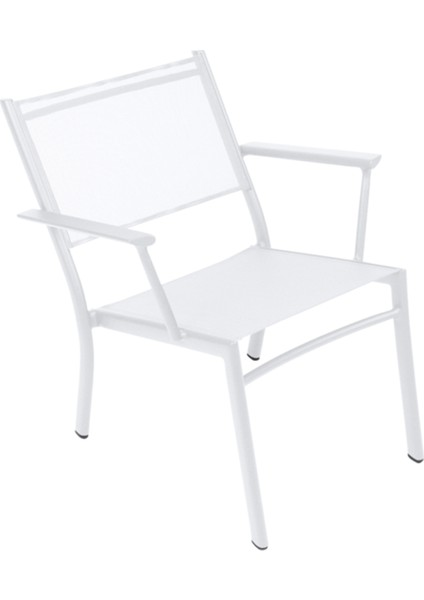 Costa Beyaz Metal Bahçe Sandalyesi