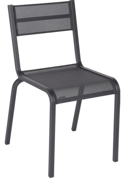 Oleron Gri Metal Bahçe Sandalyesi
