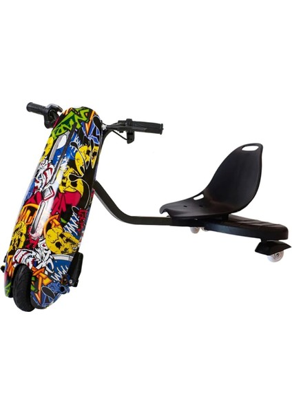 Drift Car Elektrikli Kaykay Hoverboard Kask Dizlik Hediyeli