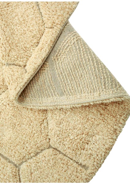 Round Honeycomb Golden Çocuk Odası Halısı 140 cm fiyatları