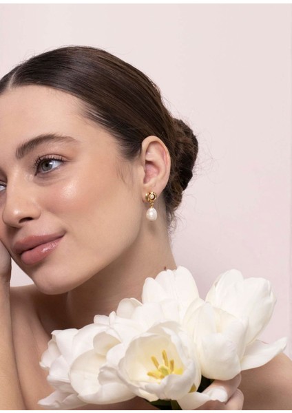 Serena 925 Ayar Gümüş Üzeri Kadın Inci Küpe fiyatları