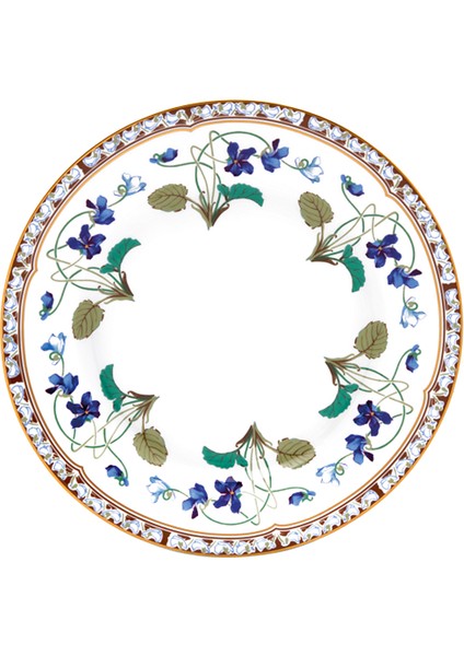 Impératrice Eugénie Porselen Servis Tabağı 26 cm