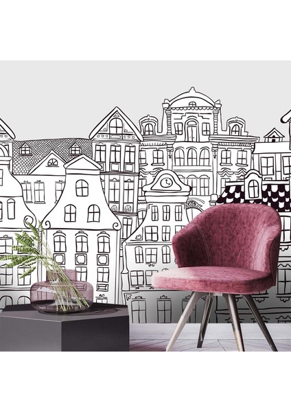 Scandinavian House Çocuk Odası Duvar Kağıdı 100 x 100 cm fiyatları