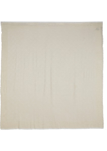 Bej Desenli Kadın Şal