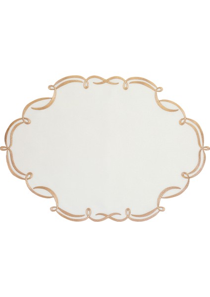 Bella 2’li Nakış Detaylı Amerikan Servis